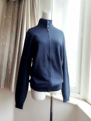 西班牙 Massimo Dutti 深藍 針織外套