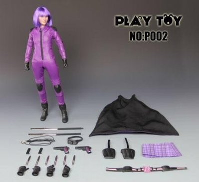 [貓市多] 全新 Play toy 1/6 PP0002 Kick Ass 2 特攻聯盟 2 Hit-Girl 超殺女