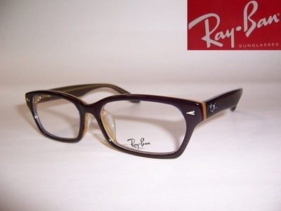 光寶眼鏡城(台南) Ray-Ban 全球最搶手 RB5130* 板料眼鏡*時尚明星潮男聖品*雙色公司貨*