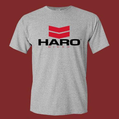Haro Bikes 自行車標誌男式灰色 T 恤尺寸 S5Xl 棉（滿599免運）