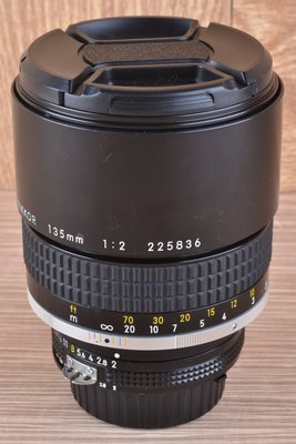 【桃園品光數位】Nikon AIS 135mm F2 定焦 望遠 手動 #42365A