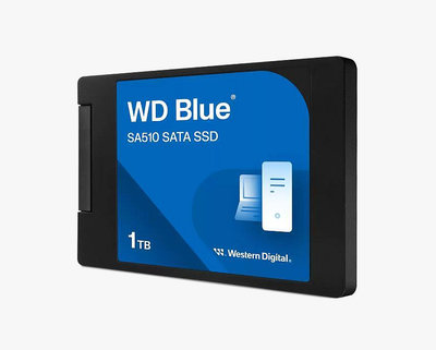[全新]WD 藍標 SA510 1TB SATA SSD 固態硬碟 ，，捷元或聯強代理，原廠日期20240531，舊機升速，低價出清！