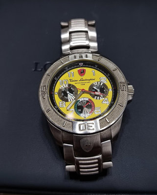 Tonino藍寶堅尼Lamborghini Design石英多功能錶 瑞士製造 真品保證 手錶 競標商品