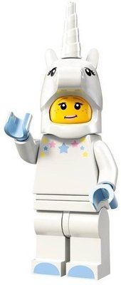 (JEFF) LEGO 樂高 71008 獨角獸女孩 UNICORN GIRL 第十三代 第13代 抽抽樂 人偶包