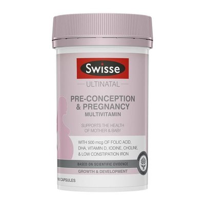 代購澳洲 Swisse Ultinatal Pre Conception & Pregnancy  (180顆)
