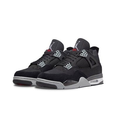 【S.M.P】Nike Air Jordan 4 Black Canvas 暗黑 帆布 DH7138-006
