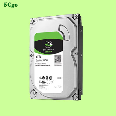 5Cgo【含稅】Seagate/希捷 新酷魚/新梭魚 ST1000DM010 1TB 7.2k桌上型電腦機械監控硬碟