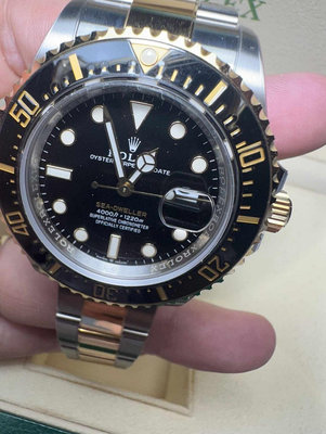 『已交流』史丹力名錶交流 勞力士 126603 ROLEX SEA-DWELLER 金海使 18K黃金 春風款 43mm