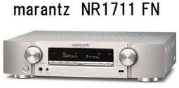 【d-PRICE 數位家電㍿】日本Marantz NR1711 Dolby Atmos機能搭載 7.1聲道AV擴大機