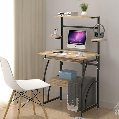 簡易桌子70cm小戶型電腦桌臺式家用書桌簡約60公分寫字桌經 自行安裝
