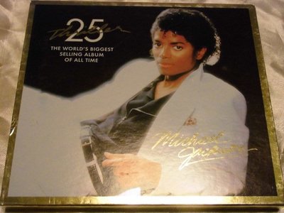 Michael Jackson 麥可傑克森 -- Thriller 顫慄 25週年紀念版 CD+DVD