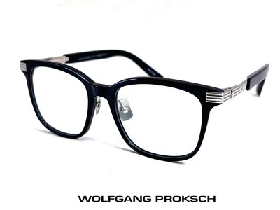 【本閣】WOLFGANG PROKSCH AT12 德國日本手工光學眼鏡黑色男性大方框 999.9 展示品瑕疵特價