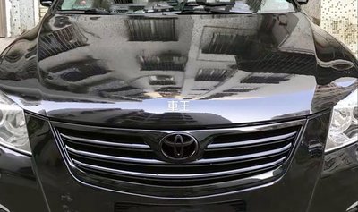 【車王汽車精品百貨】豐田 TOYOTA CAMRY 6代 六代 碳纖維紋 水箱罩 中網框 水箱護罩 中網總成