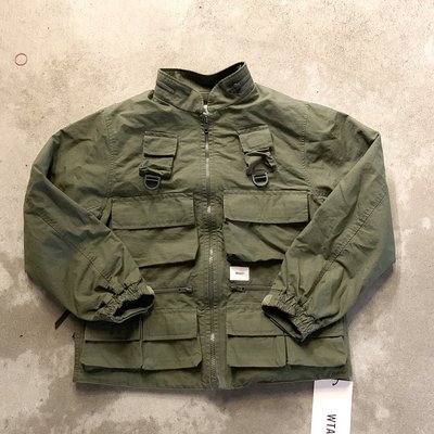 ☆LimeLight☆ WTAPS MODULAR / JACKET. COTTON. RIPSTOP 十袋黑M 綠S