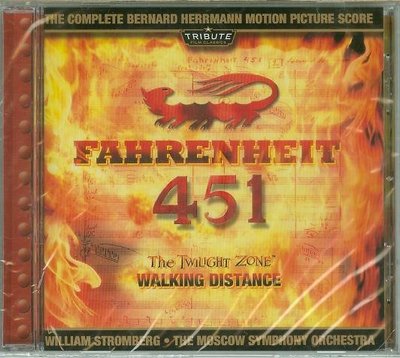 "華氏451度-完整版 Fahrenheit 451/Twilight Zone"- B.Herrmann,全新美版31