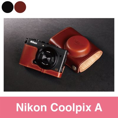 TP- Coolpix A Nikon F2.8 專用皮套 設計師款 頂級真皮款 徠卡等級頭層牛皮 相機包 相機皮套