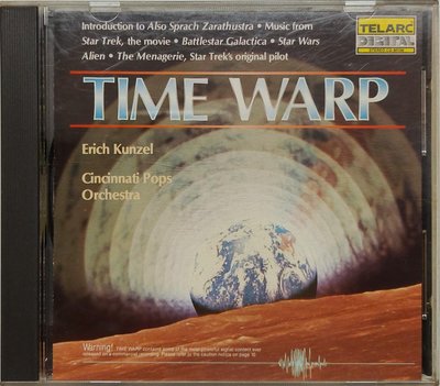 康澤爾 科幻影視名曲集 Erich Kunzel Time Warp 日壓版 1984年發行