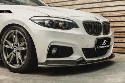 【政銓企業有限公司】BMW F22 M-TECH 3D STYLE 碳纖維 卡夢 前下巴 免費安裝 現貨供應 M240