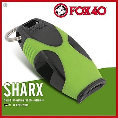 FOX40 SHARX 哨子(附繫繩)#8703-2908比賽/安全哨【AH08016-1】99愛買