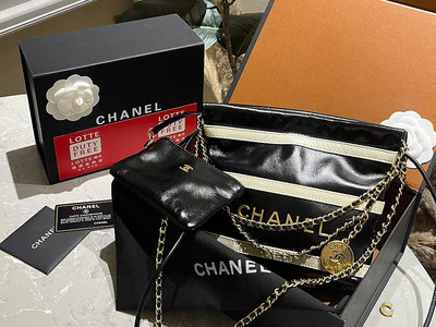 【二手包包】純皮Chanel 24s 美包搶先 迷你垃圾袋#大爆款預測天吶chanel mini垃圾袋也太美 NO131259