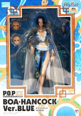 日本正版 POP 海賊王 航海王 NEO-EX 蛇姬 女帝 漢考克 Ver.BLUE 模型 公仔 日本代購