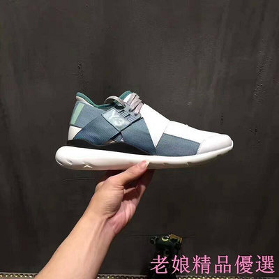 {全新現貨}2017春夏新款男女休閑鞋 Adidas Y-3 QASA ELLE LACE 男女休閑跑