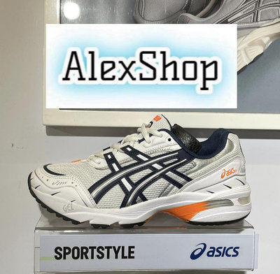 艾力克斯 ASICS TIGER GEL-1090 白橘藍黃白黑 運動休閒鞋 男女 1021A275-100 X