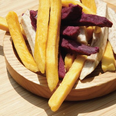 250g 三色芋薯條 芋頭條 地瓜條 紫地瓜條 黃金地瓜脆條 薯條