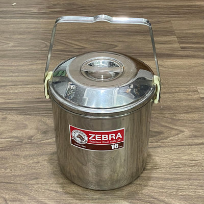 ZEBRA 斑馬牌 304不鏽鋼新型提鍋 16CM 3L餐盒 飯盒 湯鍋 保鮮盒