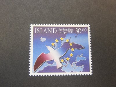 【雲品10】冰島Iceland 1990 Sc 712 set MNH 庫號#B520 76334