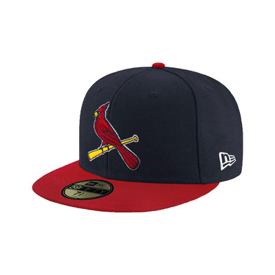 NEW ERA 59FIFTY 5950 MLB 球員帽 聖路易 紅雀 海軍藍/紅 棒球帽 全封款 ⫷ScrewCap⫸