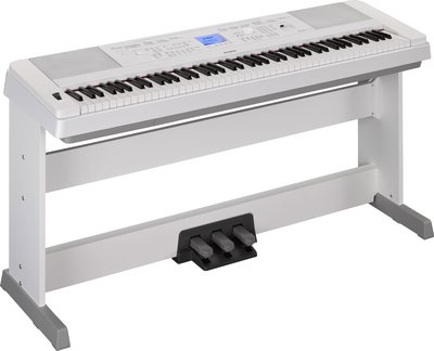 立昇樂器 到府安裝 YAMAHA 經銷商 DGX-660 電鋼琴 白色 數位鋼琴 附踏板 DGX66