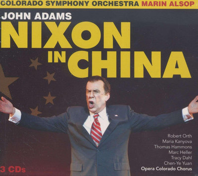 【NAXOS預購】亞當斯:Nixon in China尼克森在中國(Marin Alsop,科羅拉多交響樂團)(3CD)