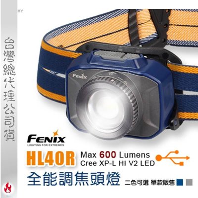 【EMS軍】FENIX HL40R全能調焦頭燈-(公司貨)