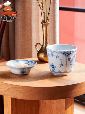 丹麥皇家哥本哈根 藍色繽紛唐草 手繪瓷餐具馬克杯碟組碗深盤茶壺