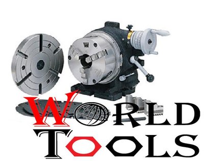 ~WORLD TOOLS~CNC鑽床銑床工具配件~迴轉工作台~強力型快速分度盤/CC-6含夾頭