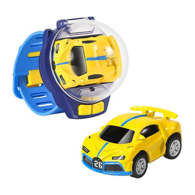 遙控玩具 黑科技手表遙控小汽車迷你合金賽車男孩動玩具車生日禮物