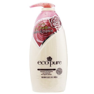 【Orz美妝】ecopure rosee 韓國 天然玫瑰身體乳 530ML另有沐浴乳