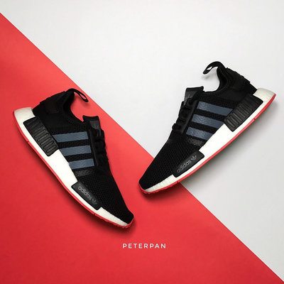 Adidas Nmd R1 黑紅 網布 膠底  Cq2413 運動鞋  跑步鞋 休閒鞋 慢跑鞋