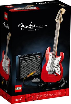 現貨 正版 樂高 LEGO IDEAS系列 21329 電吉他 音箱 Fender 1074pcs 全新 公司貨