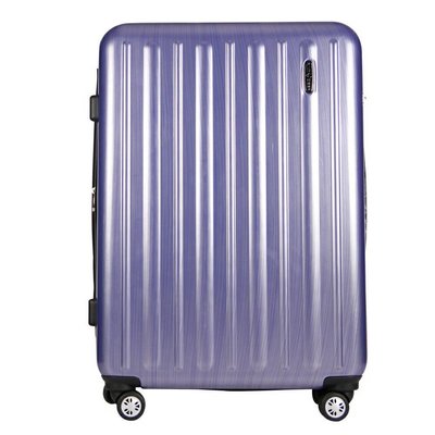 《補貨中葳爾登》28吋RAIN DEER硬殼鏡面登機箱360度【 可加大】旅行箱飛機輪行李箱28吋拉絲紋8019藍紫色