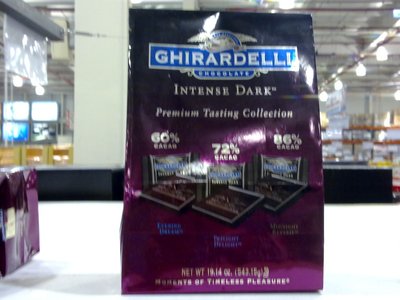 【日日小舖】好市多外送代購 o新o Ghirardelli 鷹牌 黑巧克力綜合包 三種巧克力 543公克 美國產