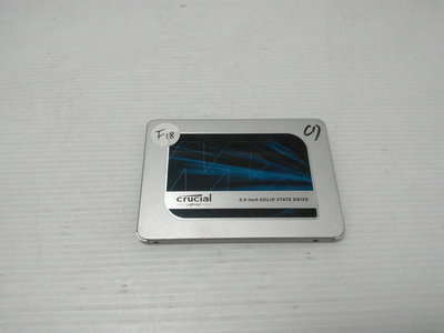 614 [大鋼牙二手3C]固態硬碟 美光 MX500 250G SSD / C7錯誤 (一元起標)