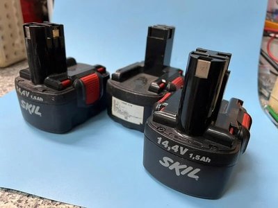 SKIL 14.4V 1.5Ah 鎳鎘電池 [二手故障品] BOSCH 副品牌