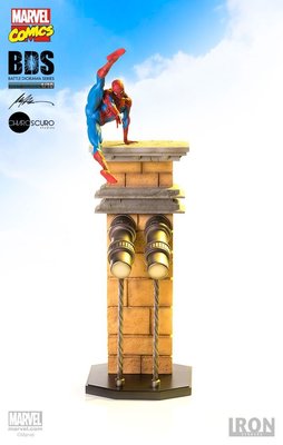 全新 Iron Studios BDS 1/10 DC 豪華版 Spiderman 蜘蛛人 雕像
