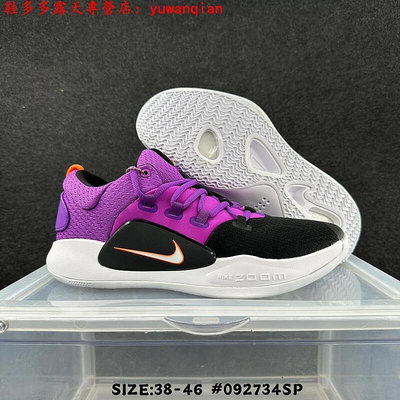 [鞋多多]耐吉 Nike Hyperdunk X low EP Purple HD2018 實戰 籃球鞋 紫
