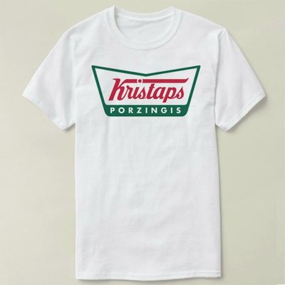Kristaps Porzingis mashed up with Krispy Kreme   T-Shirt T恤圓領短袖-小瓜百貨鋪