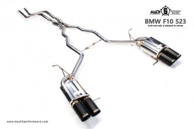 【YGAUTO】BMW F10 523 升級全新 MACH5 高流量帶三元催化頭段 當派 排氣管 底盤系統 改裝