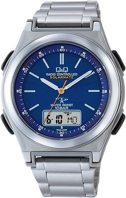 日本正版 CITIZEN 星辰 Q&amp;Q MD10-212 男錶 手錶 電波錶 太陽能充電 日本代購