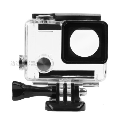 相機用品 Gopro相機 4/3+防塵防水保護殼 防水罩 潛水透明保護殼
